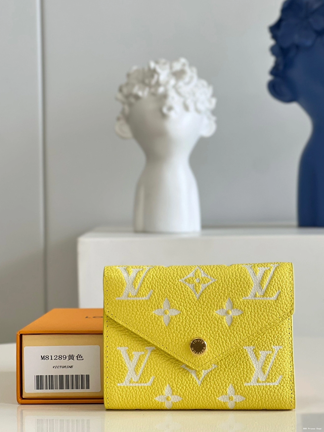 AAA Pruses Bags Vuitton Louis VICTORINE Wallet 0718